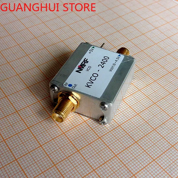 2.4G RF microwave voltage controlled oscillator, VCO, frequency sweep signal source, signal generator