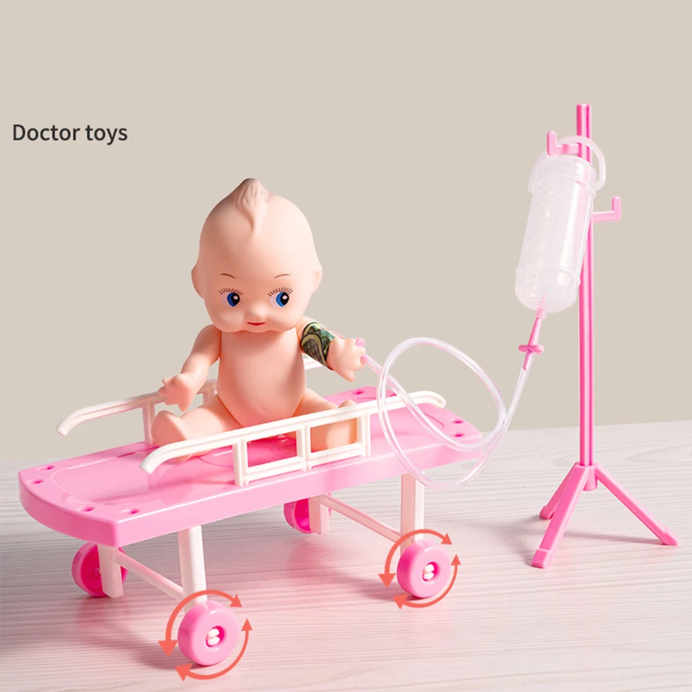 Children Doctor Play Set Simulation Nurse Toy Doctor Accessories for Kids Home Play Toys Doctor Set Toy Gift for Kids Boys Girls