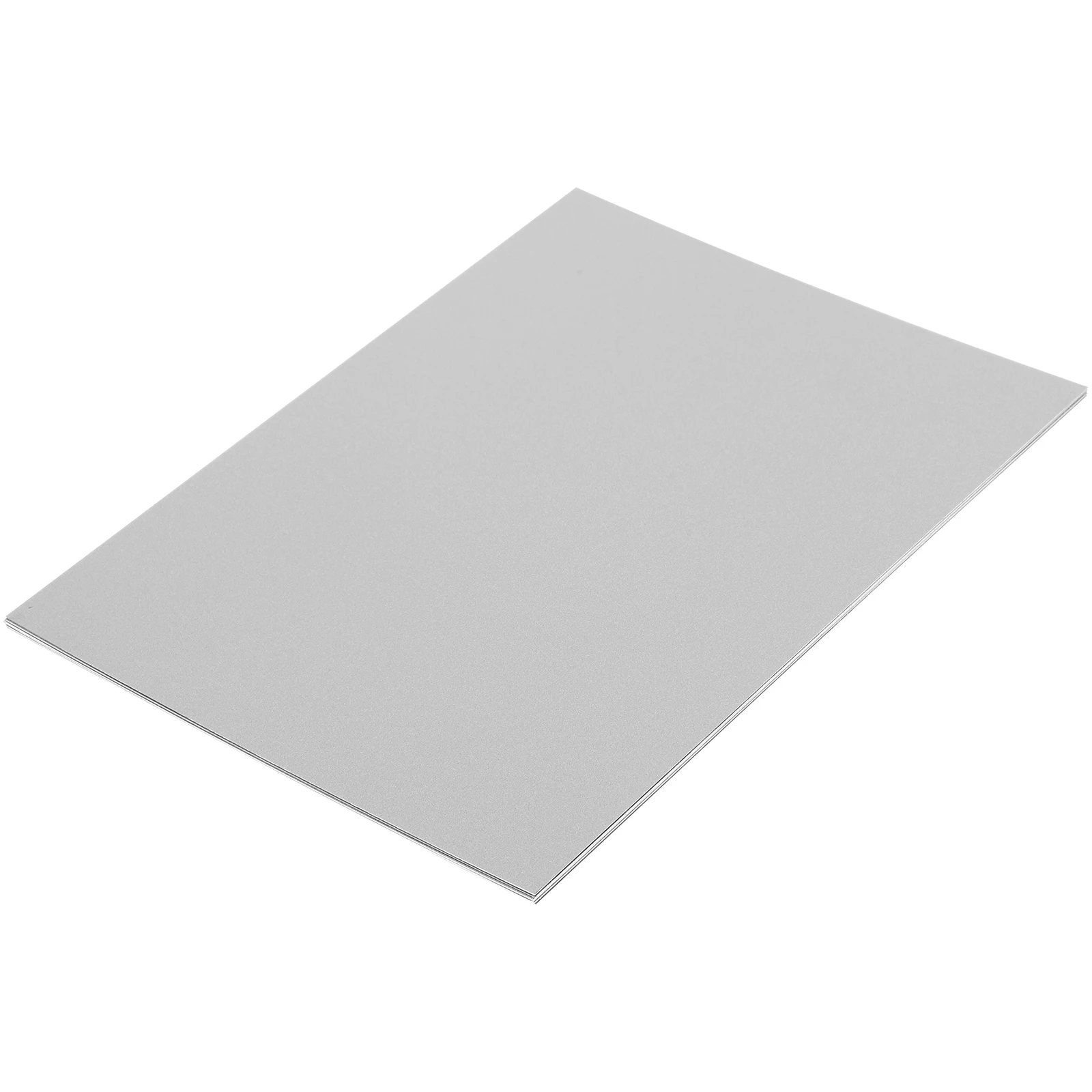 

6 Pcs Pearl Metal Plate Sublimation Signs Blanks Photo Plates The Circle Ornament Silver