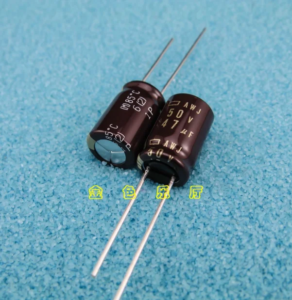 20pcs/lot Original Japanese NIPPON AWJ 50V 47UF 10X16mm audio aluminum electrolytic capacitor free shipping