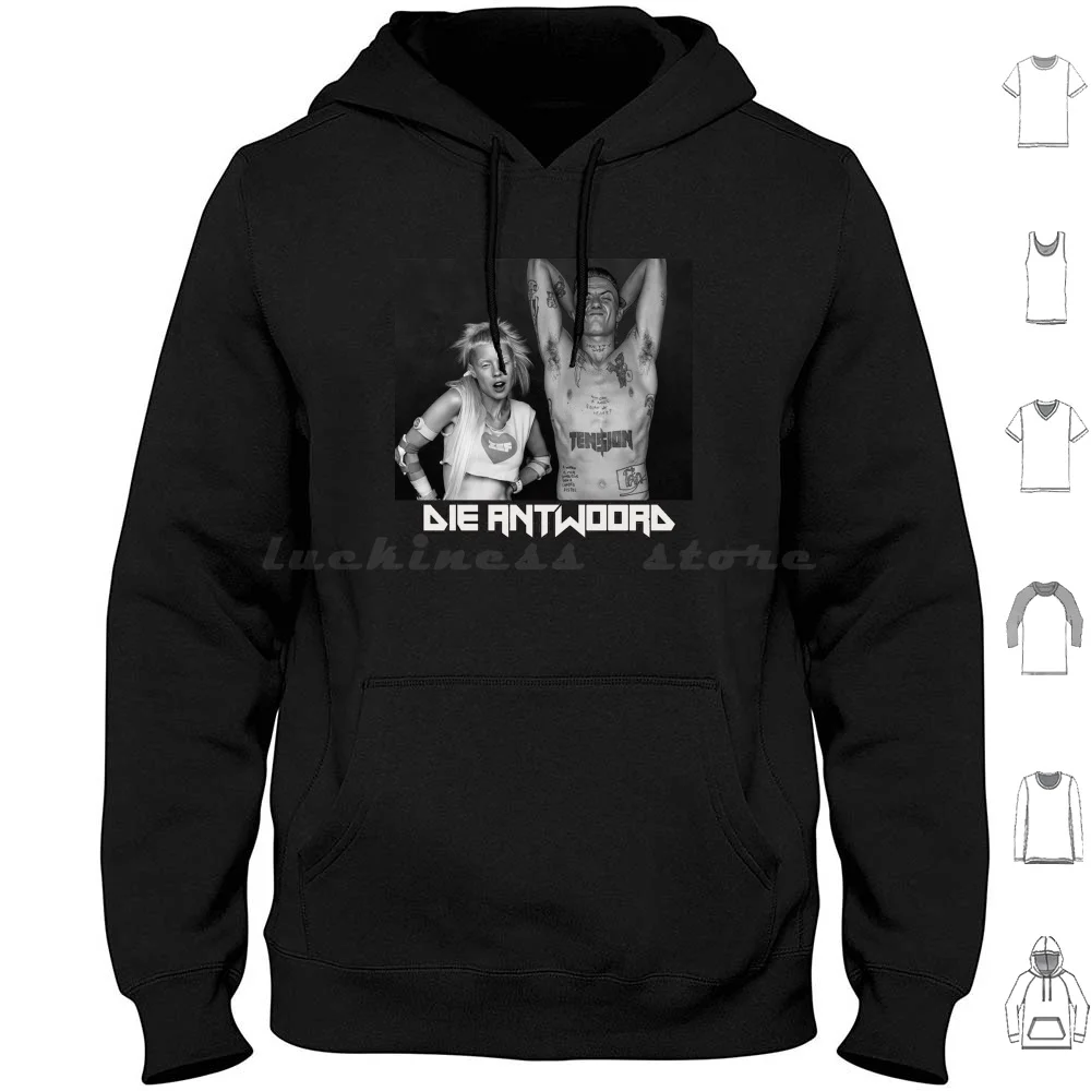 Die Antwoord Hoodie cotton Long Sleeve Die Antwoord Yolandi Yo Landi Yolandi Visser Zef South Africa South African