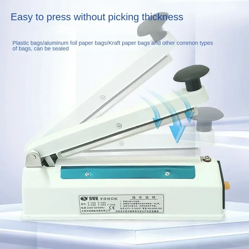 Handheld Vacuum Sealer for Plastic Bags, Including Candy and Tea Bags for PP and PE bag sealing