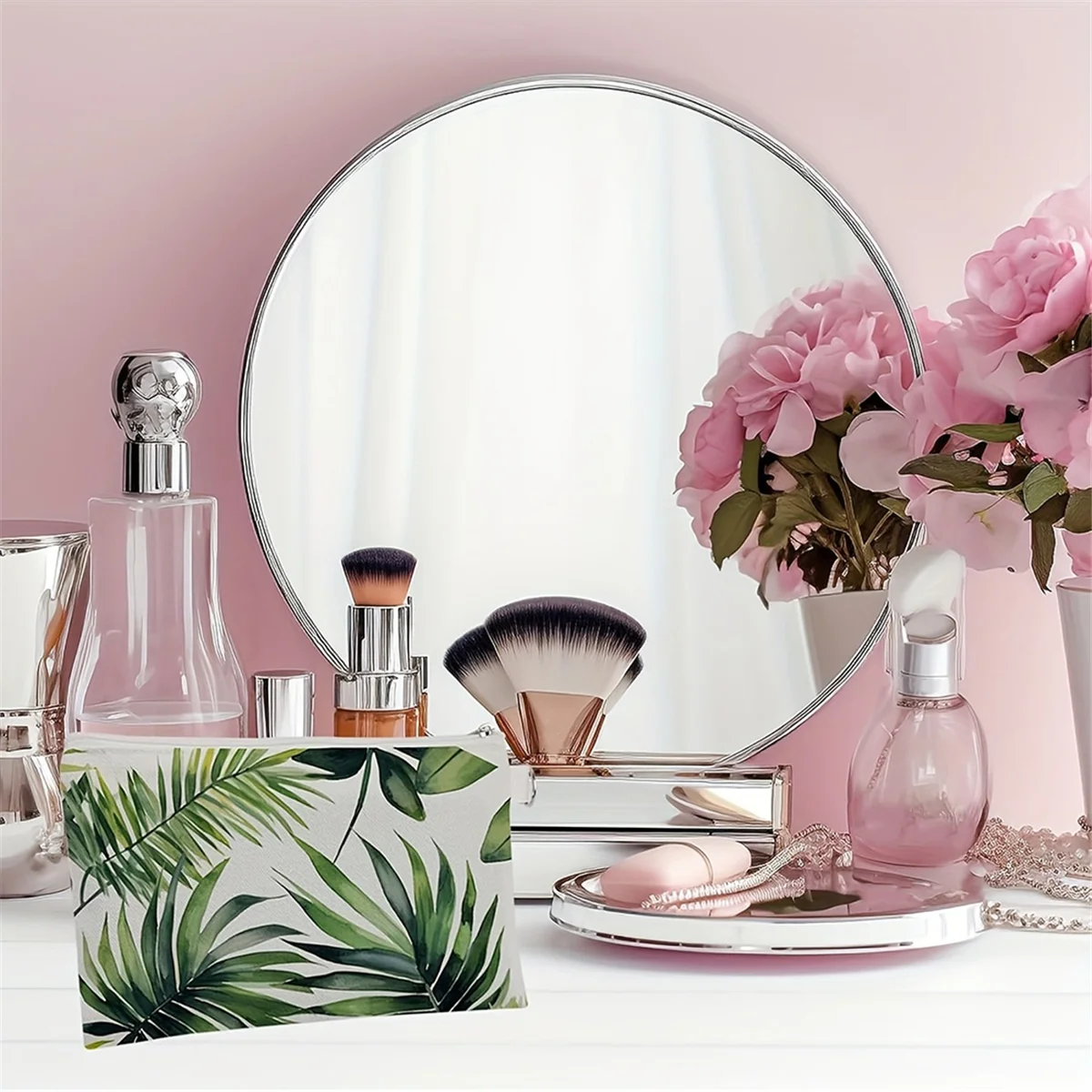 I nuovi sacchetti per trucco in tela bianca per sublimazione da 15 pezzi sfusi, sacchetti per cosmetici per trasferimento di calore fai da te, 7,28 x 4,72 pollici