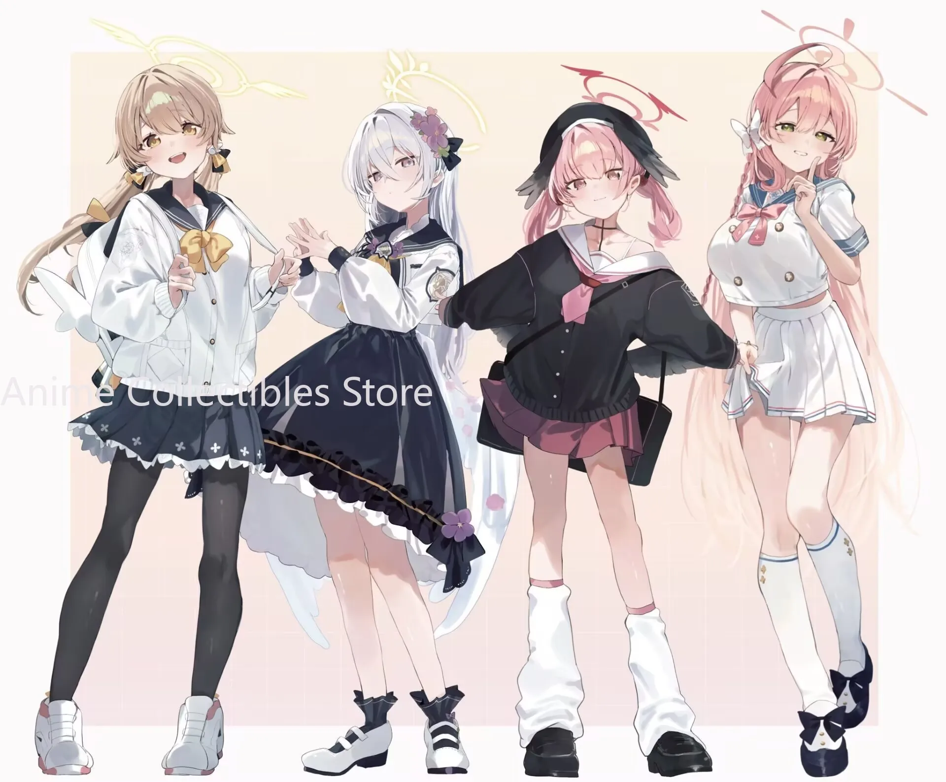 

Blue Archive Shimoe Koharu Anime Acrylic Stand Desktop Decor Ornaments Collection Plate Desk Decor Standing Birthday Gifts