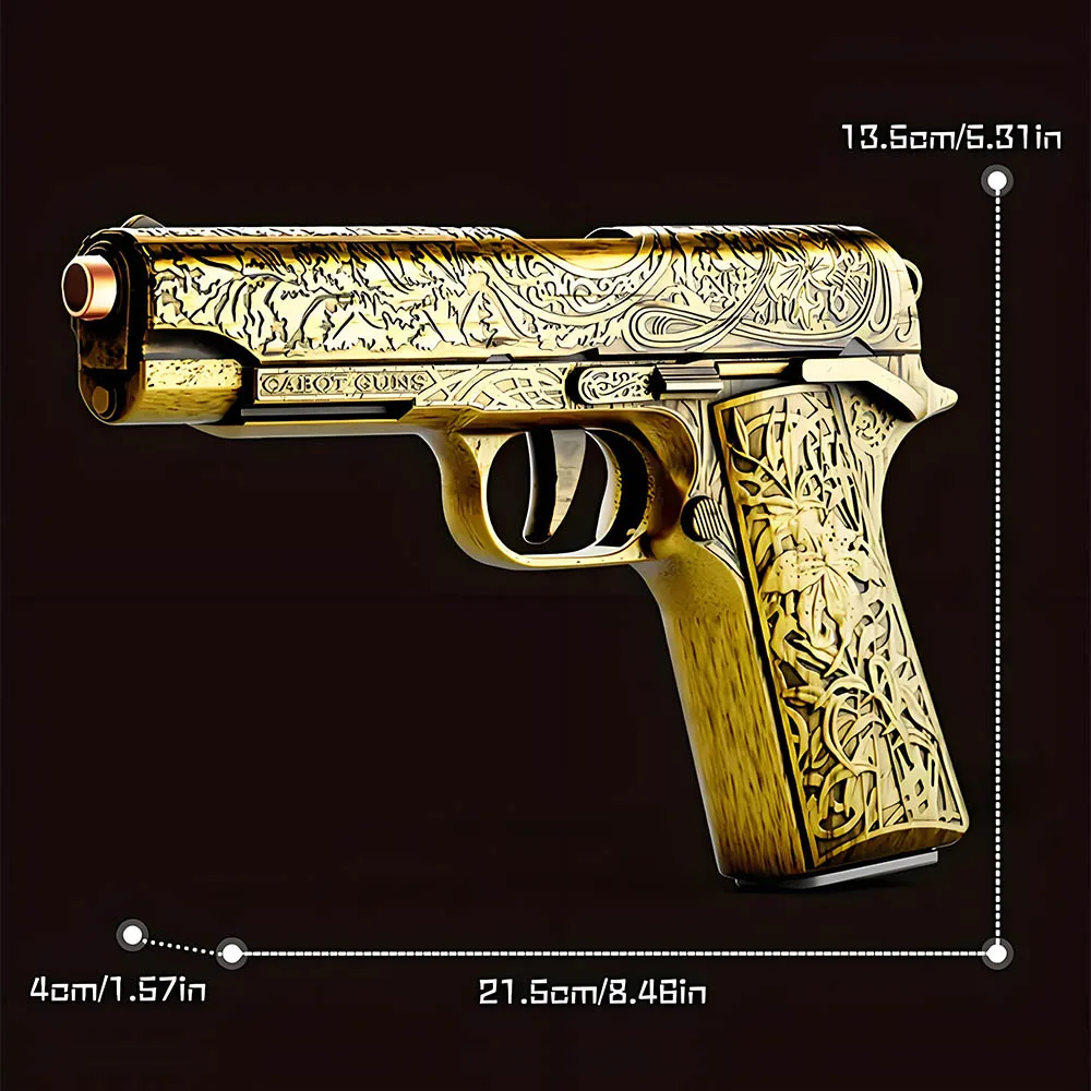 Stress Shot Best Pistol Toy Gun For Kids Gun Toy Realistic Outdoor Games Birthday Gift Dropshipping