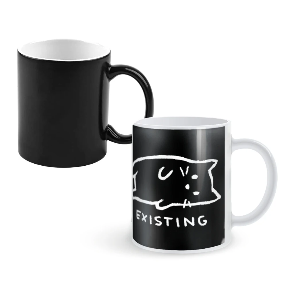 

ExistingCoffee Mugs And Mug Creative Color Change Tea Cup Ceramic Milk Cups Novelty Gifts