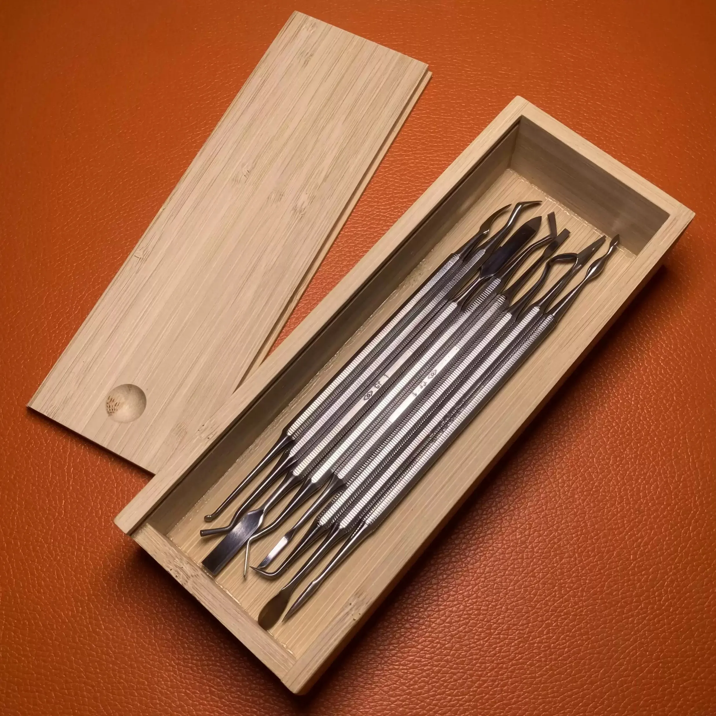 مجموعة أدوات نحت احترافية لصنع المجوهرات، تتضمن سكاكين النحت والملف والمغرفة للنماذج الأولية وعملية الصب #2