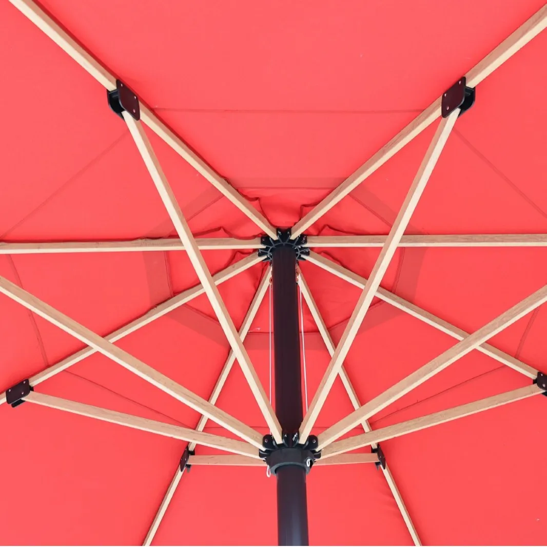 Outdoor Parasol Central Column Umbrella Garden Courtyard Balcony Restaurant Sun Umbrella Manufacturer Wholesale Large Parasol