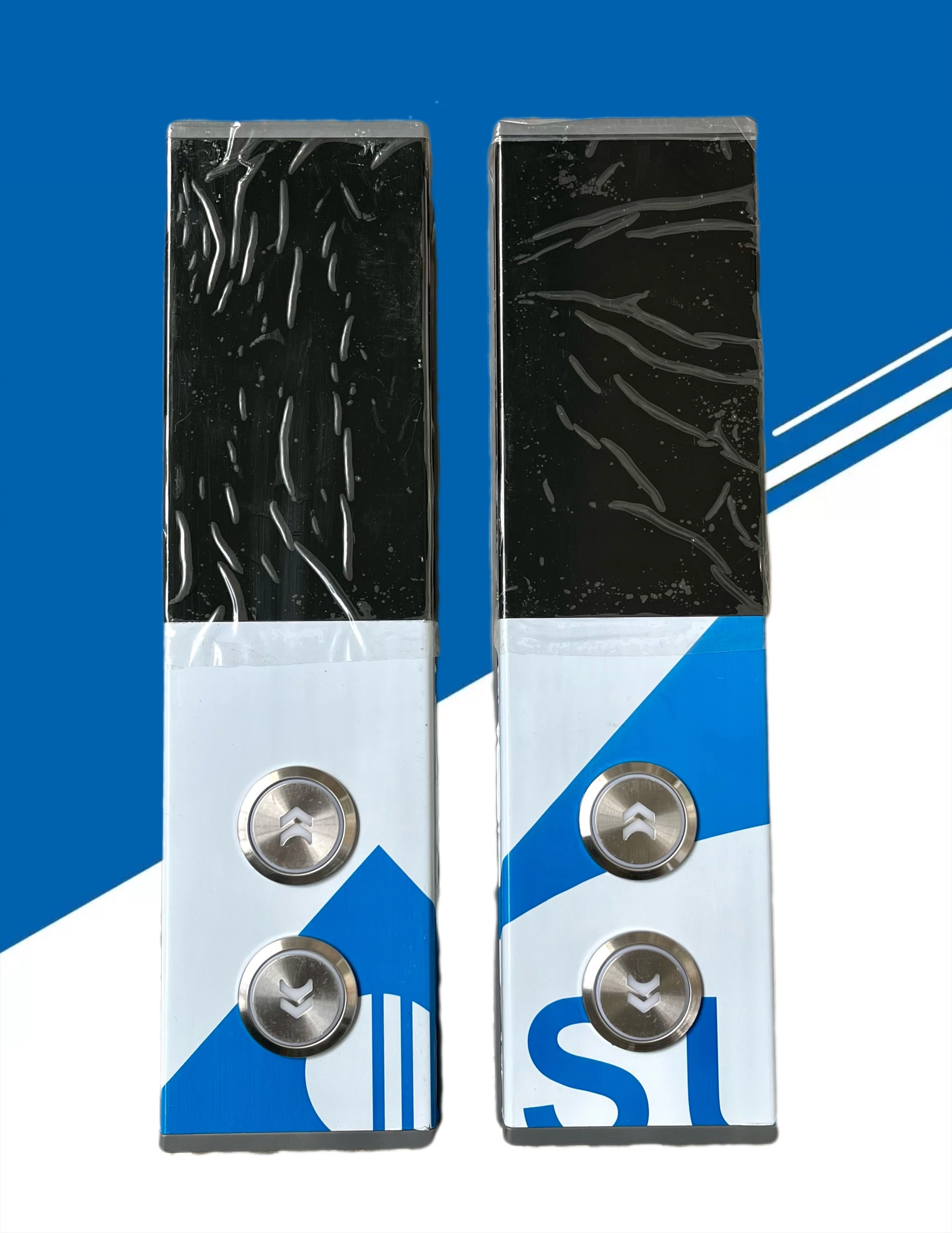 

Canni Elevator KLL-DV20-V12-4 external call box, external call box, wall-mounted, brand new, complete set