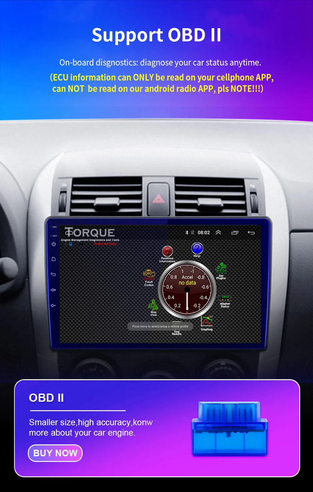 Android 16 Carplay Auto Car Radio For Ford FIGO KA