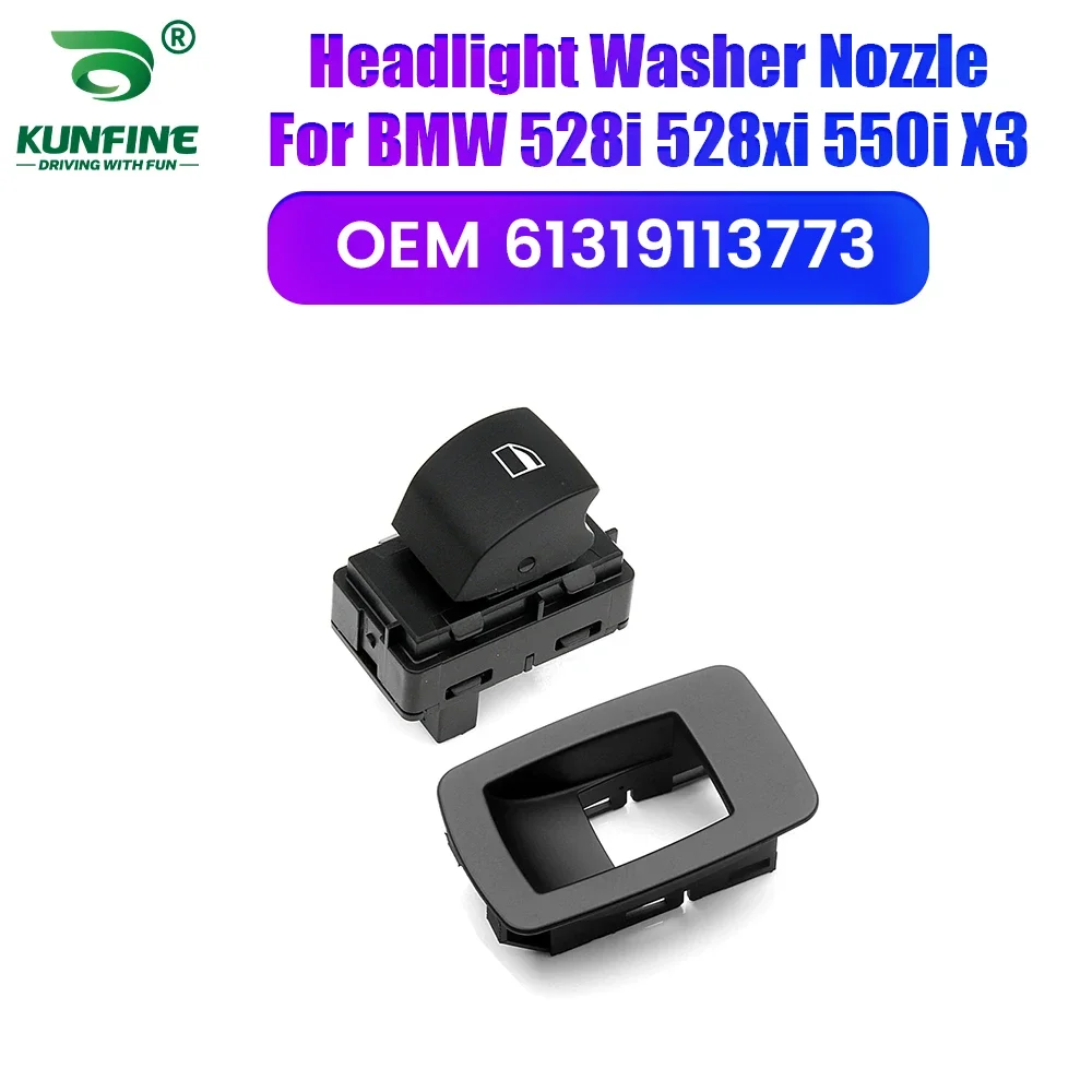 

Кнопка переключения окна автомобиля, передняя левая мощность, главное управление для BMW 528i 528xi 550i X3, номер детали. 61319113773