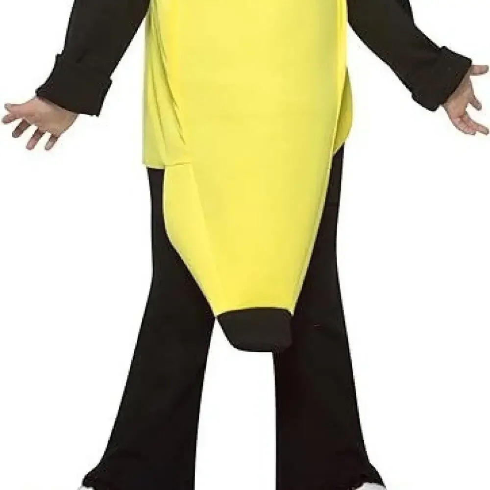Halloween Banana Costume Fruit Outfit Stage Performance Clothes Parent Child Matching Kindergarten Role Play Decoration view 5