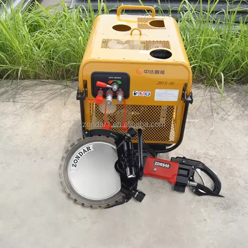 Handheld Underwater Hydraulic Concrete Cutting Ring Saw for Cutting Concrete Pipe Rock Tools