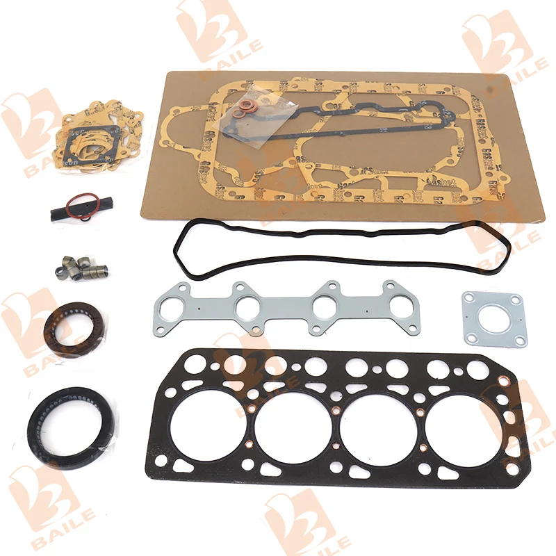 

K4F Full Gasket Kit Set For Mitsubishi Engine With Cylinder Head Gasket Overhaul Rebuild Kit Piston Ring