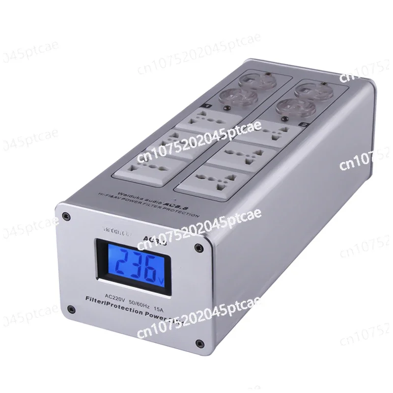 Universal Aluminum Power Strip Box, AC 8.8 Audio, HiFi Power Conditioner