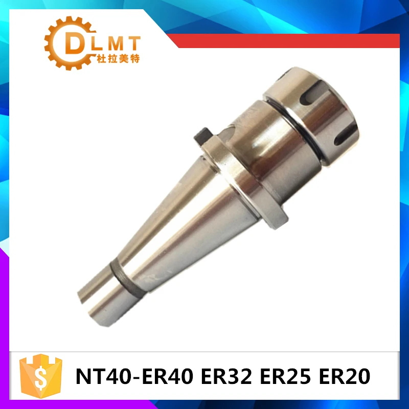 Brand New NT40 NT30 ER11 ER16 ER20 ER25 ER32 ER40 Collet Chuck Tool Holder For CNC Face Milling Machine NT ER Stable Milling