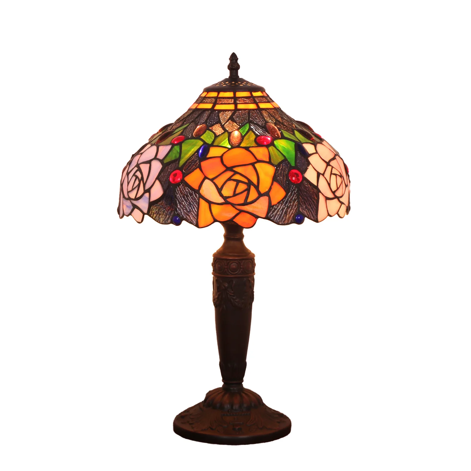 

European style, retro, warm, bedroom, bedside lamp, living room, study, bar, creative