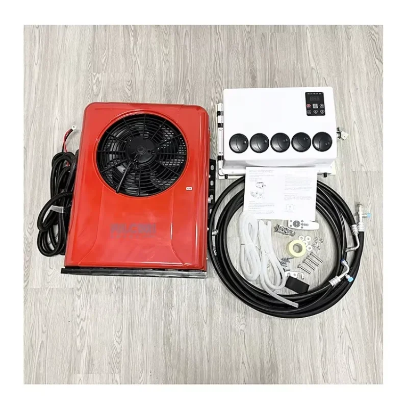 12 Volt Semi  Powered  AC Apu Unit for Semi Truck Split Truck Parking Air Conditioner