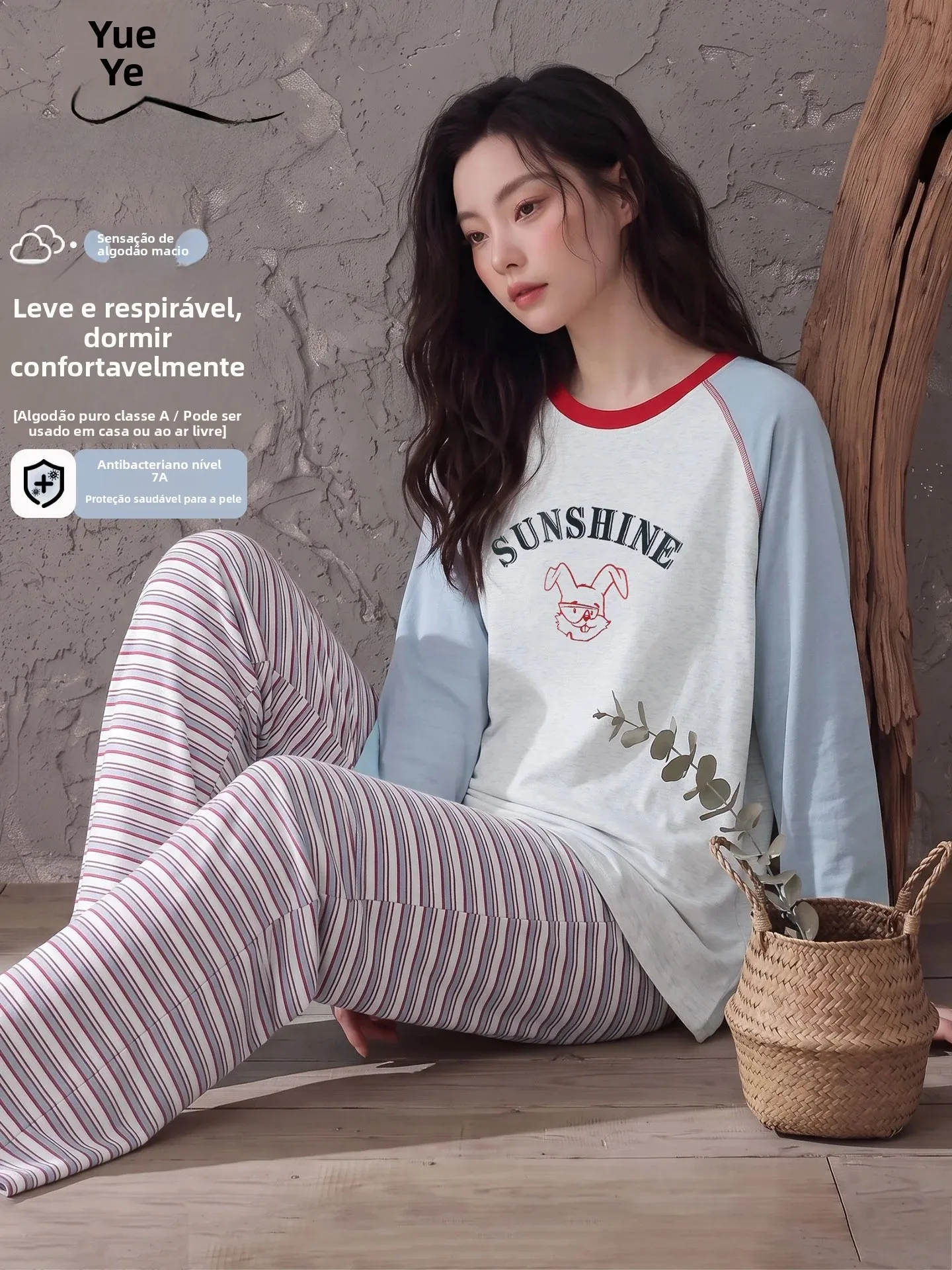 yueye-completo-da-notte-in-puro-cotone-da-donna-con-maniche-lunghe-scollo-rotondo-pantaloni-a-righe-ideale-per-la-casa-collezione-autunno-inverno-nuovo-arrivo