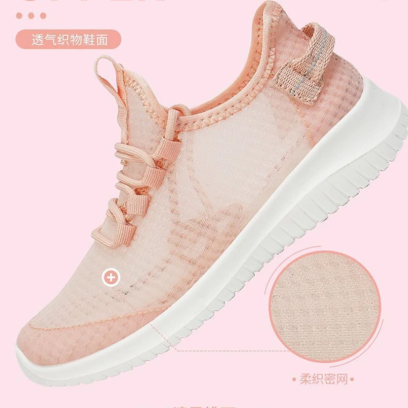 Women Casual Sports Shoes Comfort Mesh Tennis Spring summer Mesh Light Sneakers Women 2023 White Hollow No-slip Walking Shoes