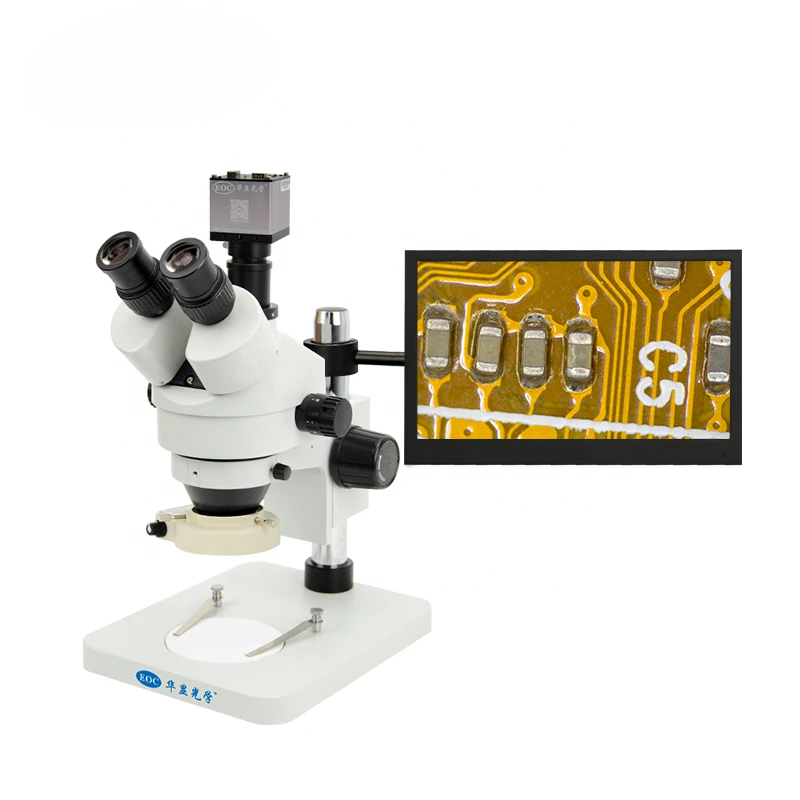 For Soptop Microscopes Zoom 7X To 45x Stereo Microscopio Relife Stereo Digital Microscope With Digital Camera