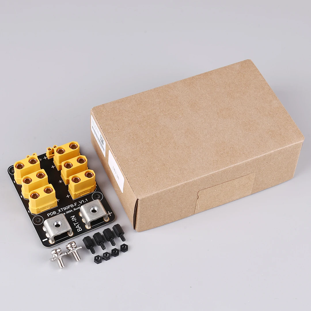 

Holybro PDB Power Distribution Board, 300A High Current with Large Capacitor, Multi-Output Compatible PM08 Power Module Series