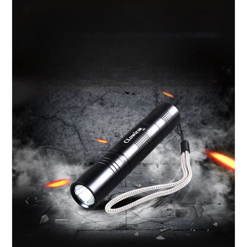 S5 Rechargeable Flashlight Super Bright Mini Compact Led Light For Home Outdoor Portable Long Distance Beam