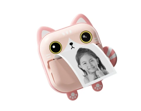 Children Digital Camera 1080P HD Thermal Print Camera Instant Print Mini Camera Best Birthday Christmas Gifts