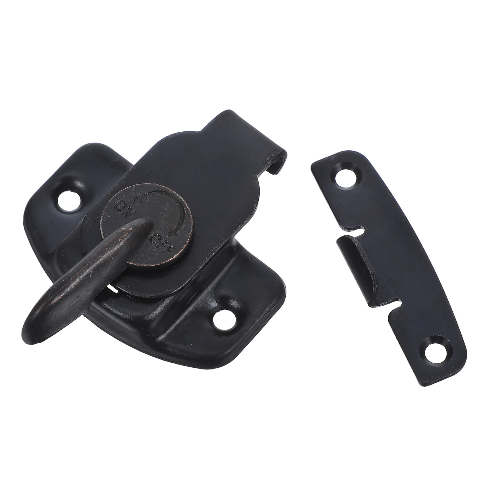 

Furniture Hardware Solid Black Table Connectors Mailbox Lock Buckle Dining Leaf Latch Heavy Duty Iron Wardrobe Cabinet Hinge