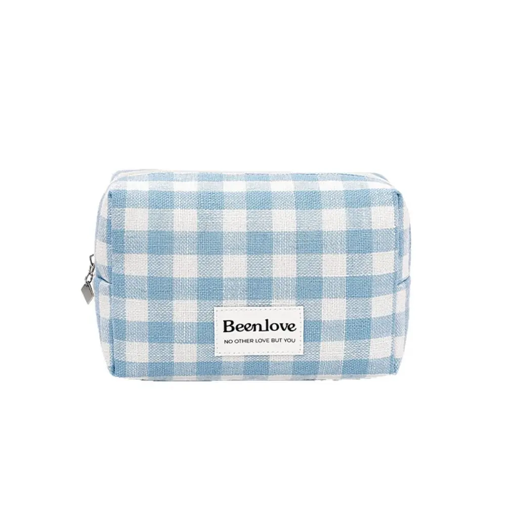 أزياء شعرية منقوشة حقيبة مستحضرات التجميل سستة سعة كبيرة السفر غسل حقيبة للماء البوليستر ماكياج الحقيبة المنزل