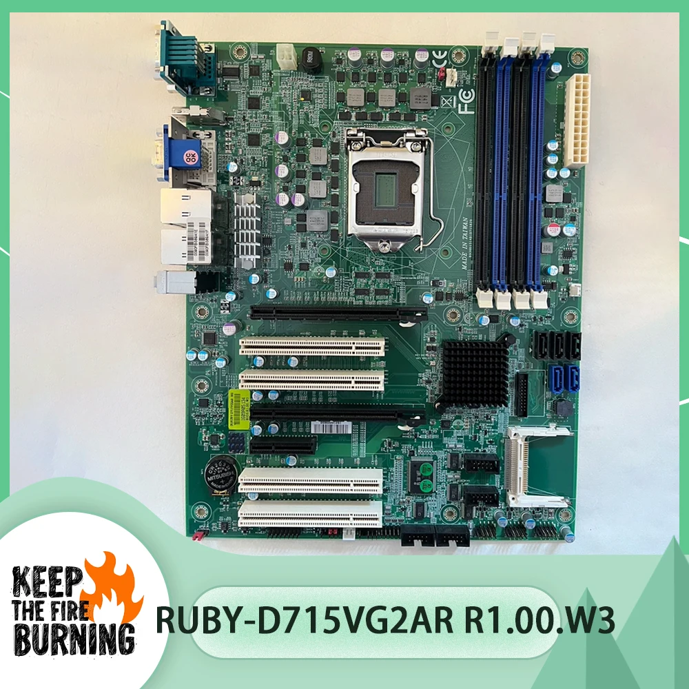 

Industrial Motherboard Dual network port RUBY-D715VG2AR R1.00.W3