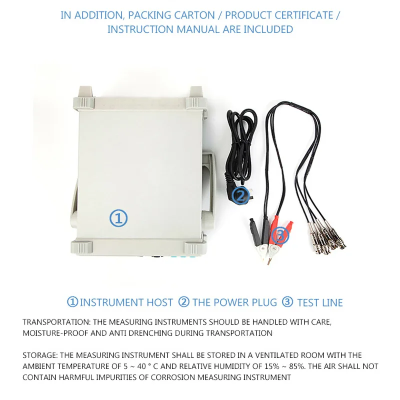 2026 ET4501/ET4502 سطح المكتب الرقمي مقياس قدرة دائرة التوالي السعة المقاومة مقاومة السعة الحث قياس أداة أدوات