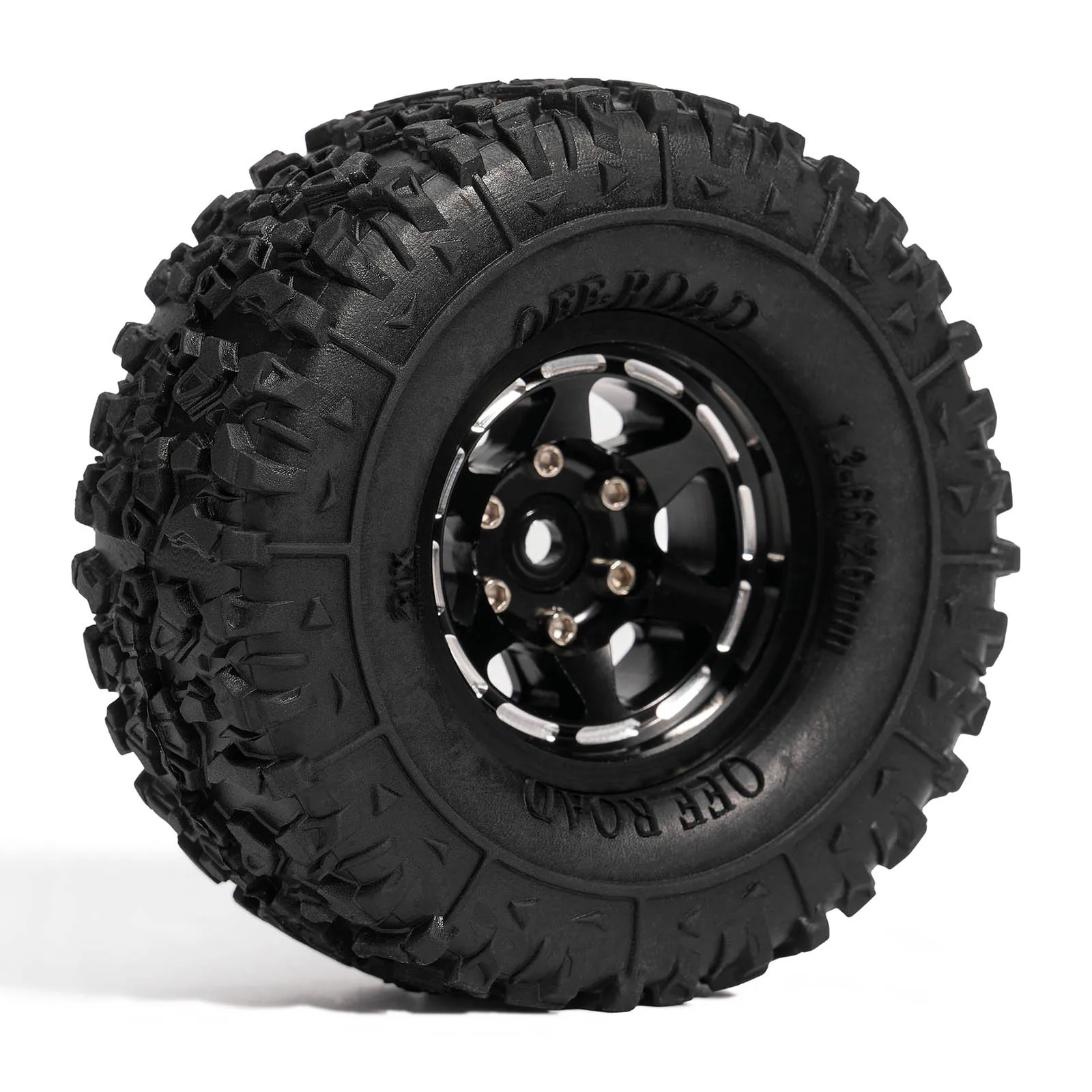 

DUSTAIL 1.3" Wheel Tires 66 x 26 mm Swamp Claw Muddy Ground Tyres for 1/18 1/24 RC Crawler Car Upgrade (WT130101)