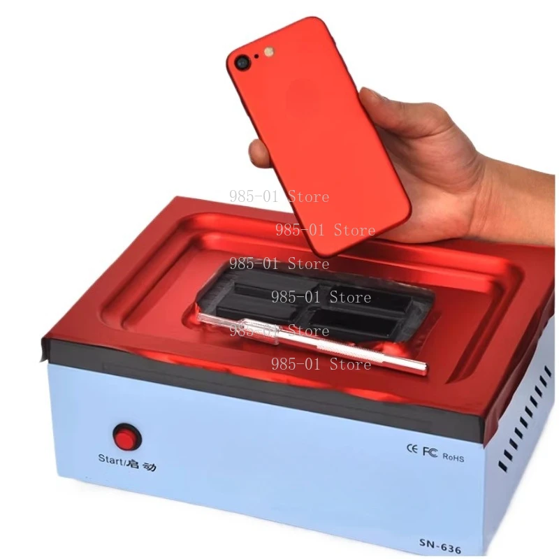 

Full-Auto Phone Film Wrapping Machine Vacuum Laminator for Full-Cover Screen Protection & Color Changing Film