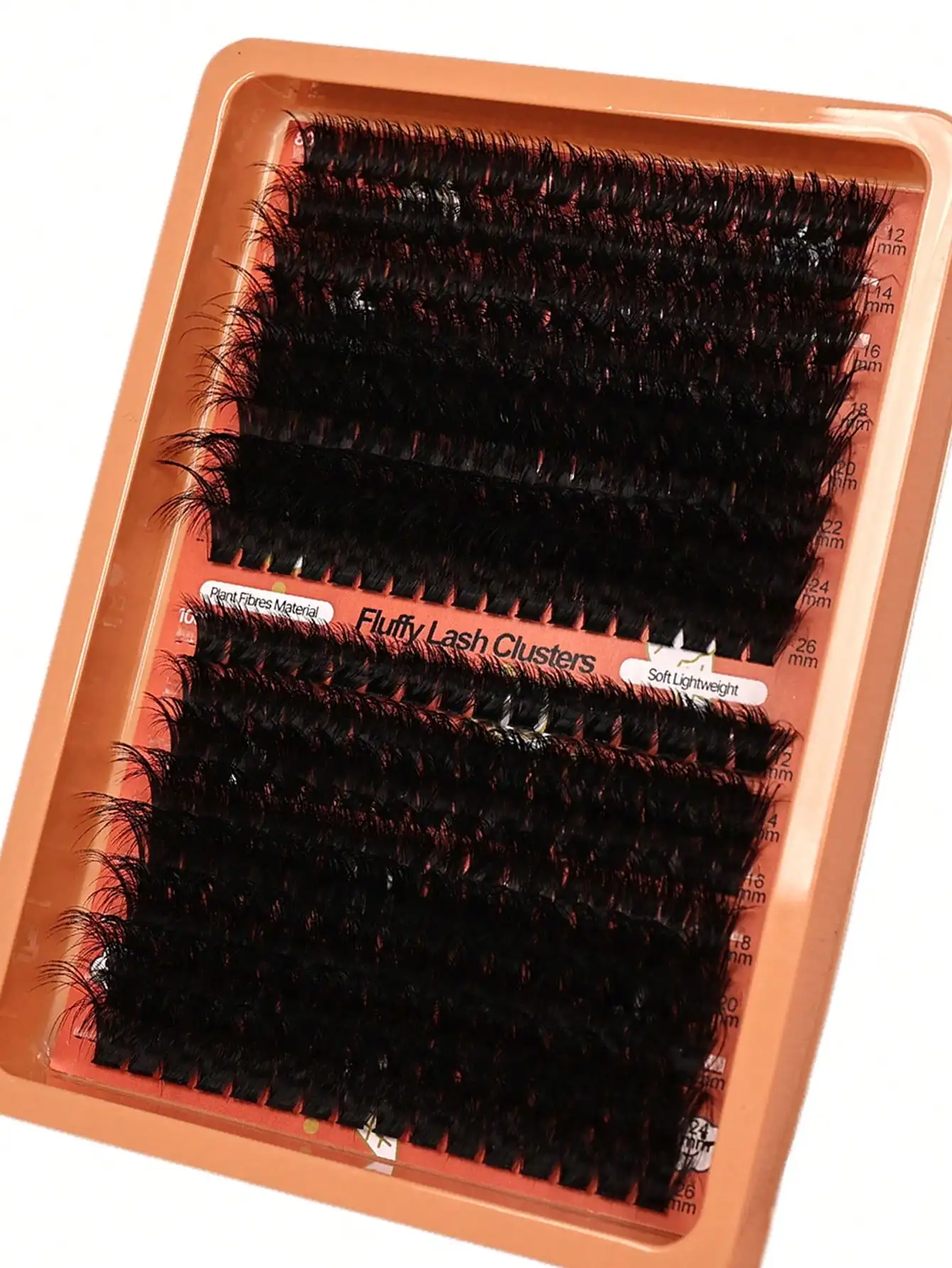 DIY Flauschige Wimpernbüschel D-Curl Natürliche Weiche Leichte Wimpernverlängerungen – Detail 3