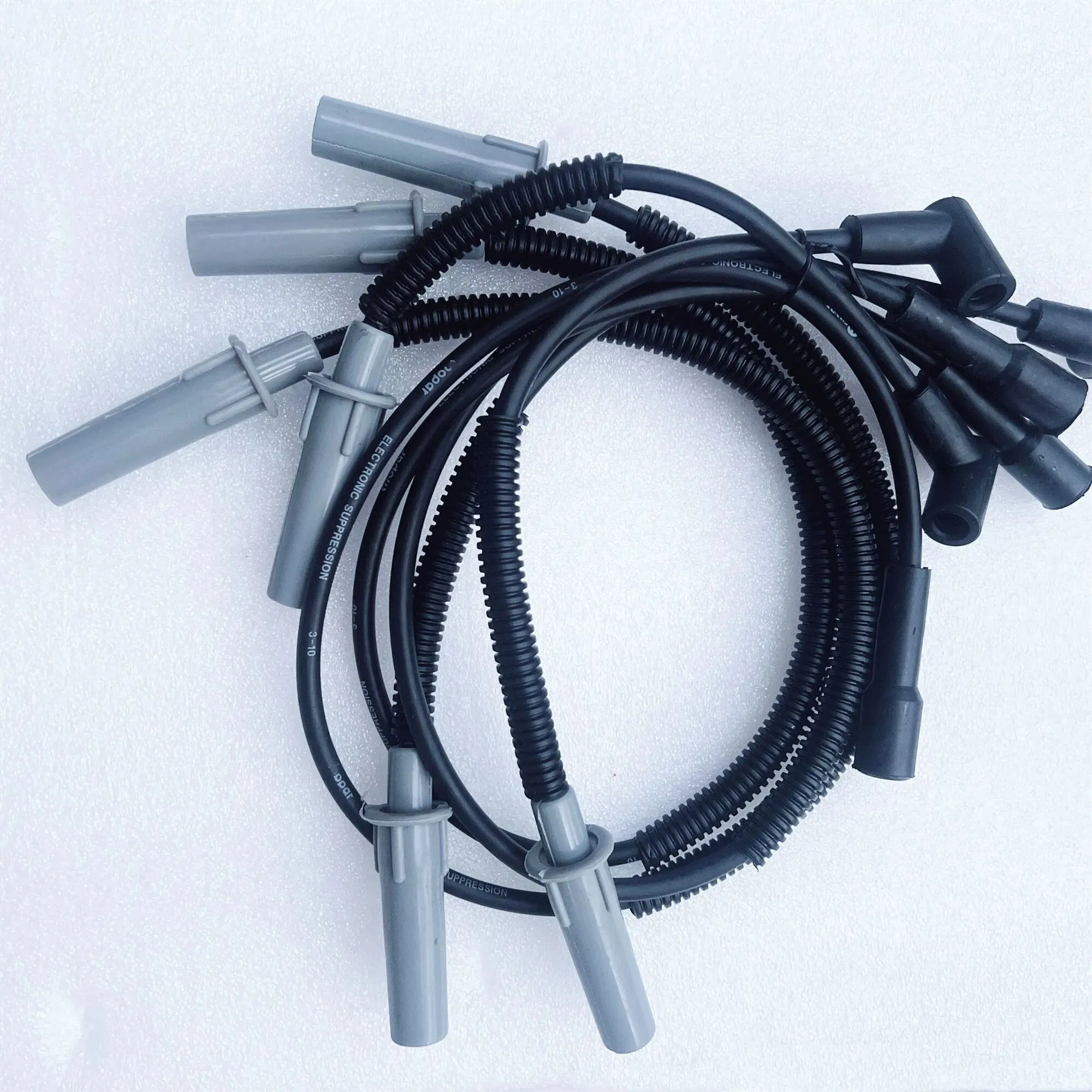 6PC/kit ignition Cable (Ignition Wire, Cylinder Dividing Wire) 68017712AC Suitable For: 3.8L Jeep Wrangler, 2007-2011