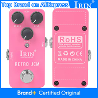 IRIN RS-13 Retro JCM Guitar Effect Pedal Simulate Classic JCM Tone Offers Larger Distortion & Stronger Output Pedal True Bypass