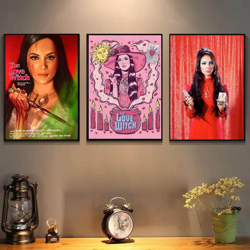 ملصق الحب الساحرة ريترو آنا بيلر عبادة ملصق فني جدار لزج مقاوم للماء غرفة المعيشة المنزلي غرفة نوم بار الديكور الجمالي #3