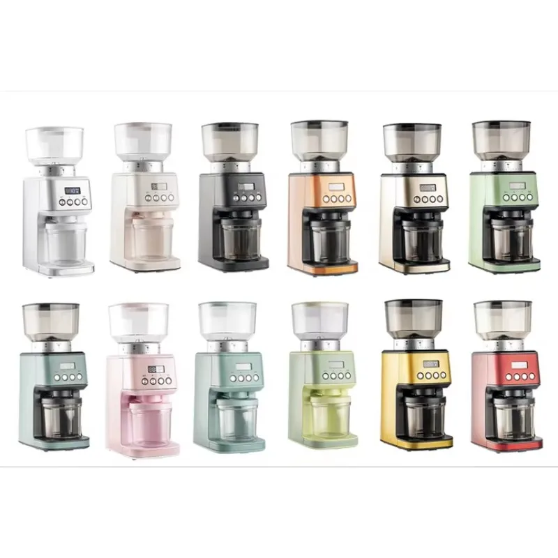 40mm Coffee Grinder Burrs Adjustable Grinding Powder Size Electric Coffee Grinder Easy To Operate Small Coffee Grinder