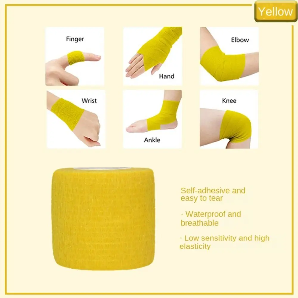 Elastic Self Adhesive Bandage Elastoplast Prevent chafing Elastic Bandage Colorful Self Adhesive Colorful Athletic Bandage Ankle