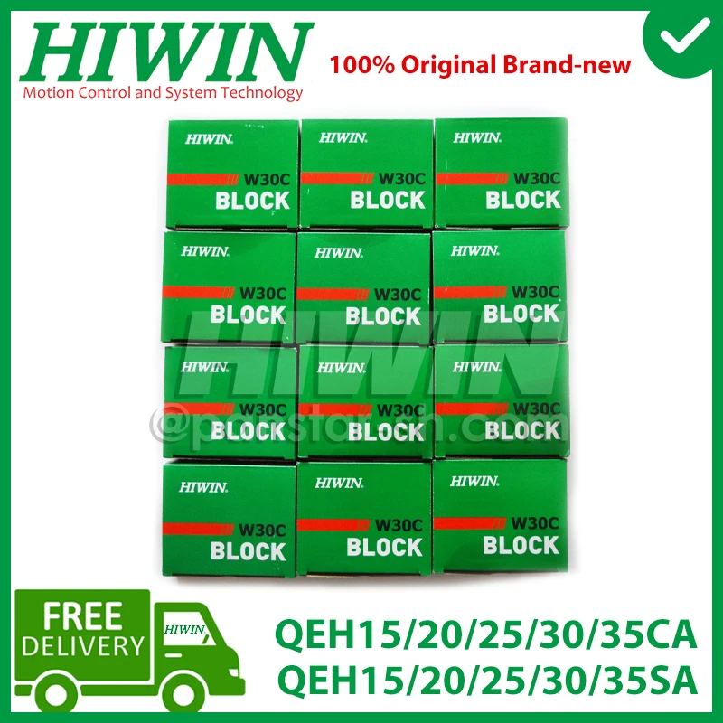 حقيقي HIWIN QE QEH15CA QEH20CA QEH25CA QEH30CA دليل خطي كتلة الشريحة QEH15SA QEH20SA QEH25SA QEH30SA دليل خطي السكك الحديدية CNC #6