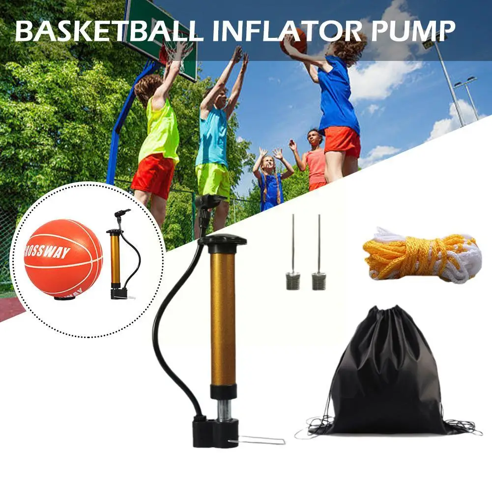 1pcs Basketball Inflator Pump Manual Pump Pedal Floor Pump Portable For Bicycle Soccer Basketball Bicycle Parts U6A2