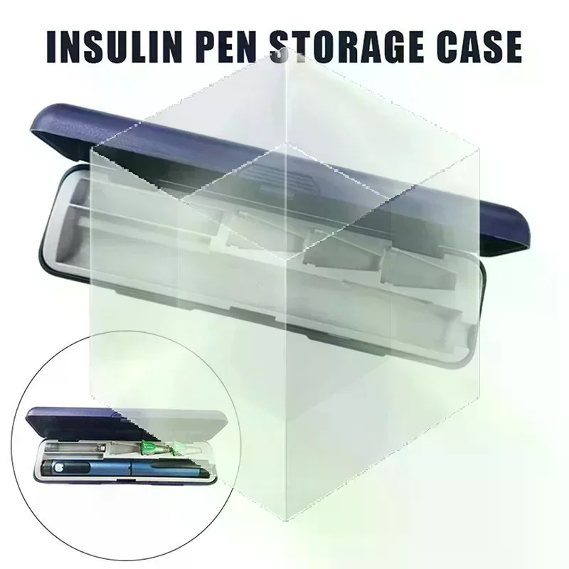 Durable Insulin Pen Holder Box Practical Medicine Injection Pen Organizer Daily Home Travel Storage Case