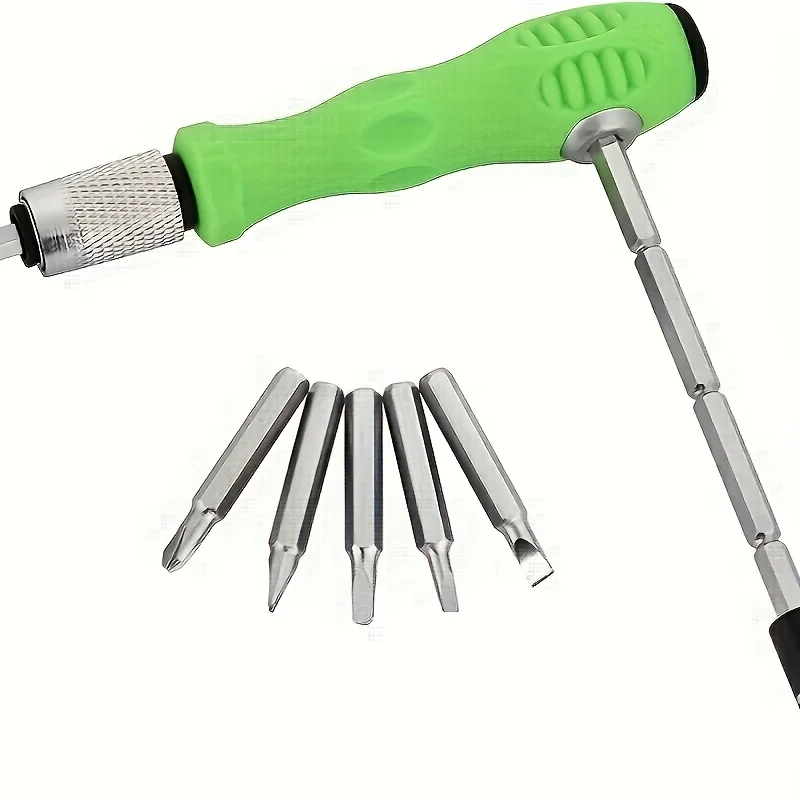 32-in-1 Mini-Präzisions-Schraubendreher-Set - Mini Magnetische Kreuz- und Schlitzschraubendreher, Perfekt für Möbel, Telefone, Computer – Detail 5