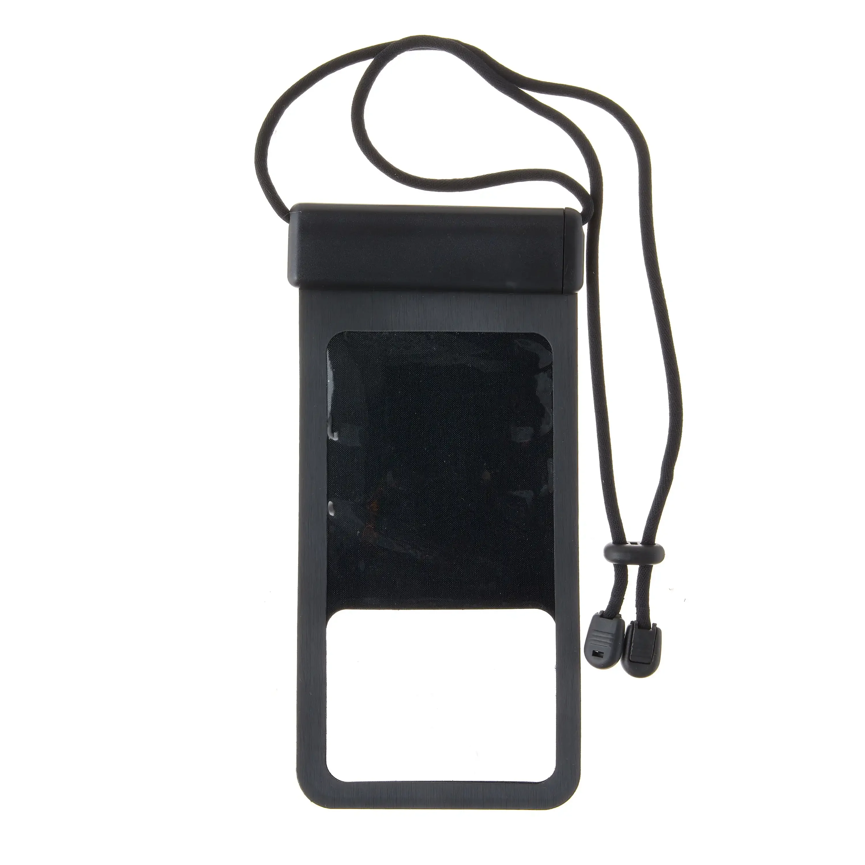 

Waterproof Pouch with Adjustable Lanyard, Black