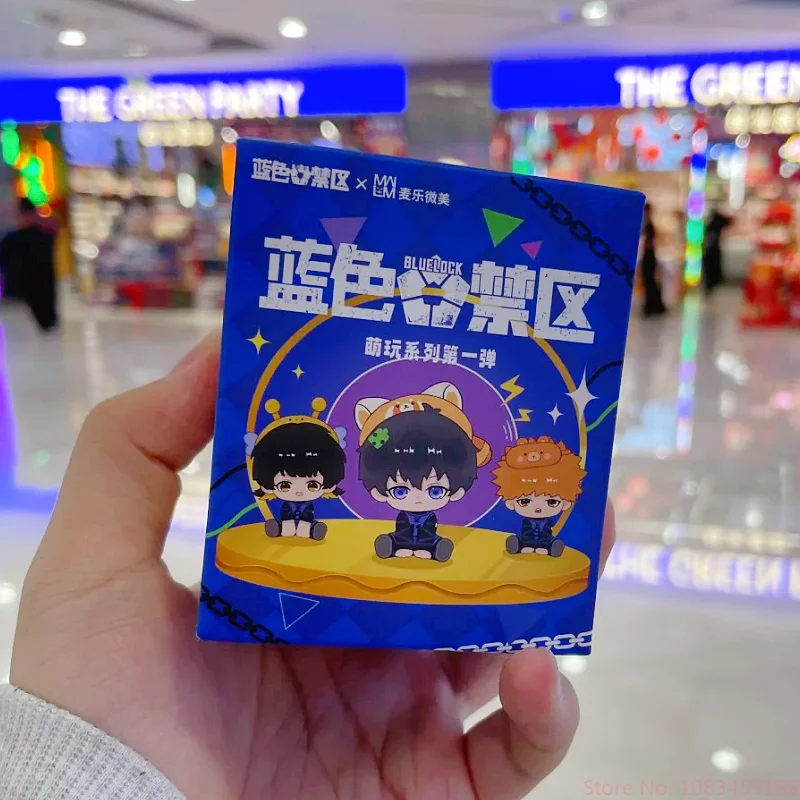 Hot Sale Original Blue Lock Cute Toy Series Doll Blind Box Mini Figure Version Kiyomizu Ichi Ito Shin Trendy Desktop Toy Gifts view 5