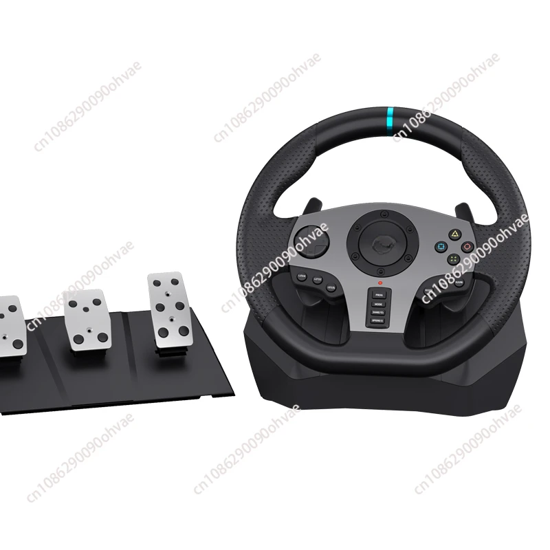 For PS4 Steering Wheel Gaming  900 Degree Rotation  V9 Game Steering Wheel