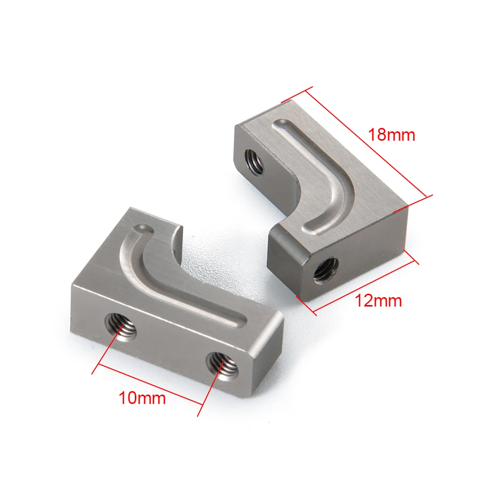 AXSPEED RC Car Servo Mount Bracket Aluminum Alloy Fixed Stand for Axial SCX10 1/10 RC Crawler Car Upgrade Parts