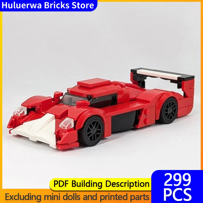 

Speed Hypercar Model MOC Building Bricks GT-ONE (TS020) Hypercar Modular Technology Gifts Holiday Assemble Children Toys Suit