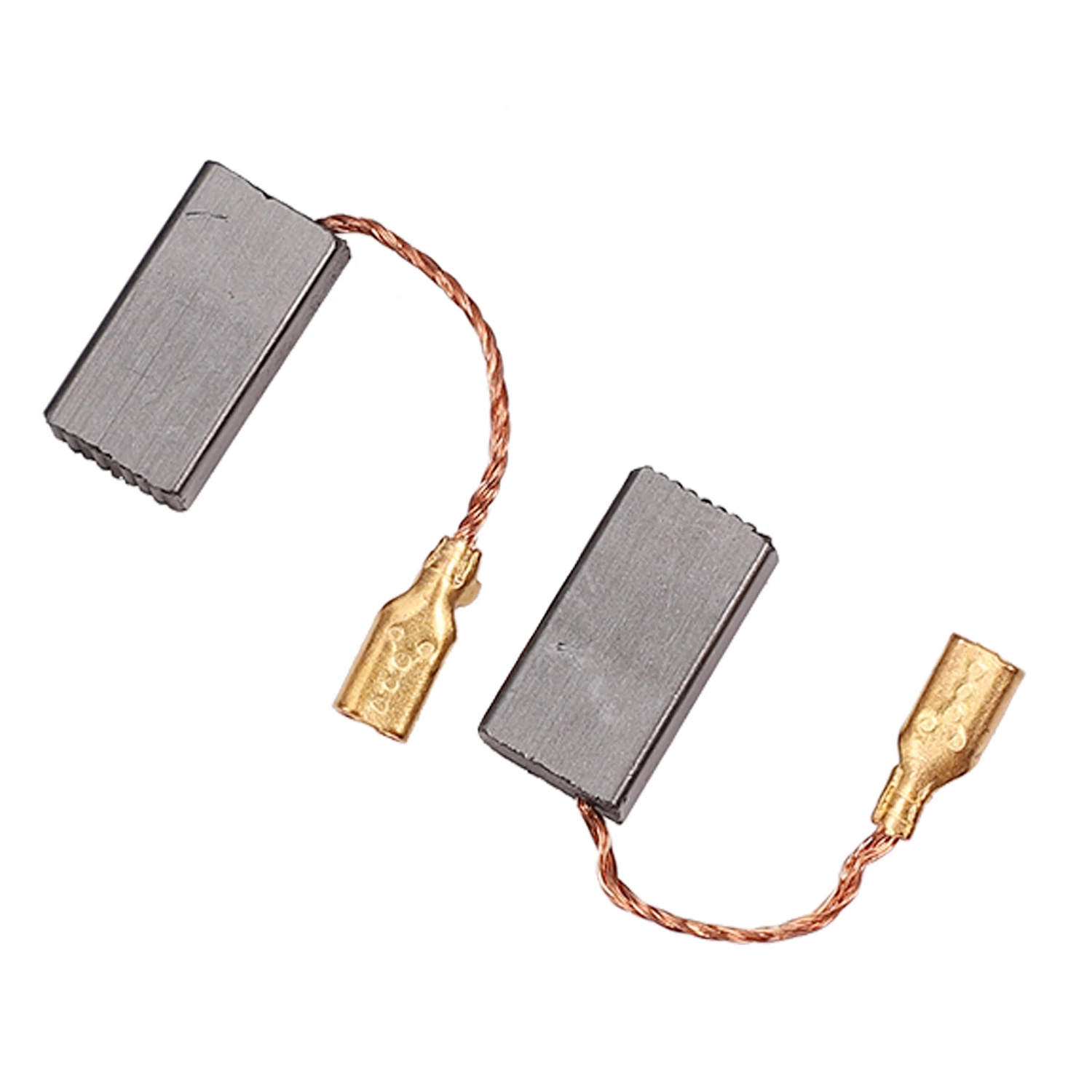 2 ชิ้น 5 มม. x 8 มม. x 15 มม. เครื่องมือไฟฟ้าค้อนไฟฟ้าแปรงถ่านหิน